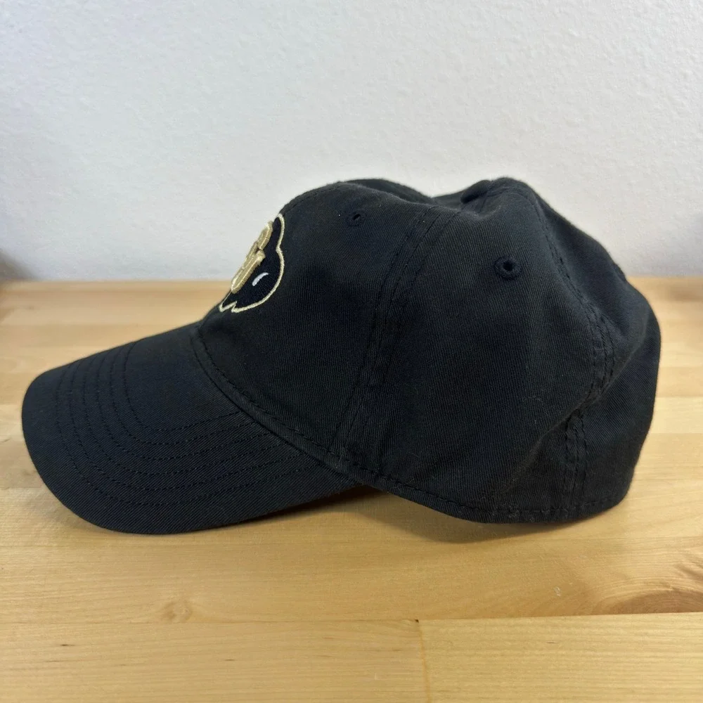 Ouray Sportswear Colorado Buffaloes Hat Black CU Logo Baseball Cap 51000 Mens